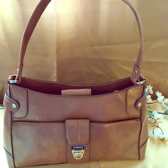 liz claiborne leather purse